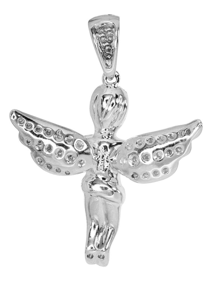 Diamond Angel Pendant | 4.77 Grams | 0.59 Carats MEN'S PENDANTS FROST NYC 