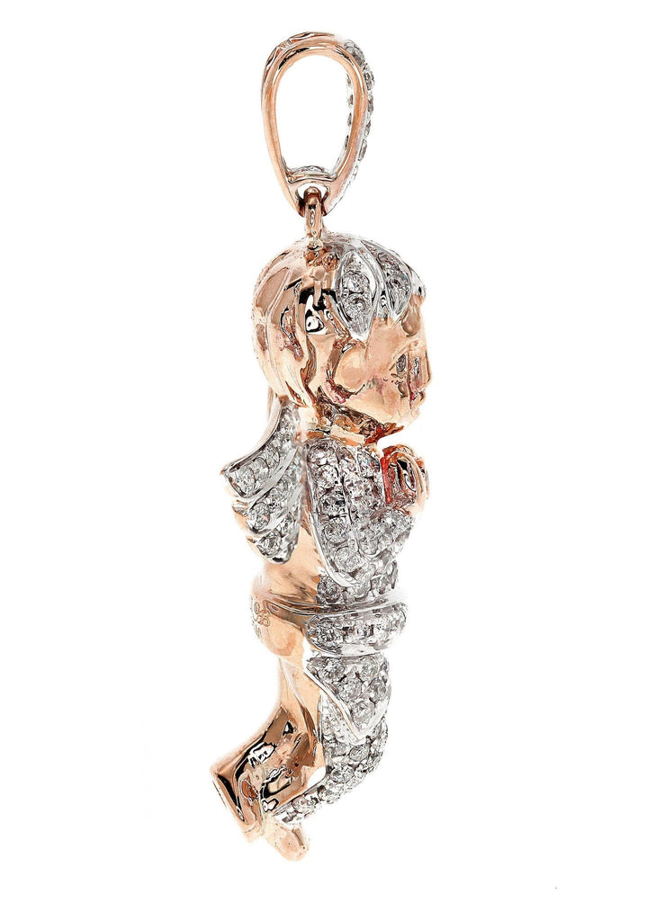 Diamond Angel Pendant | 10.5 Grams | 1.58 Carats MEN'S PENDANTS FROST NYC 