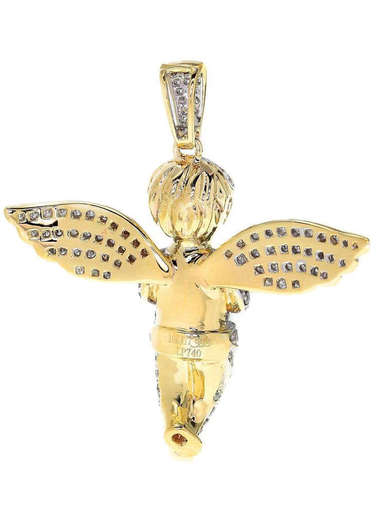 Diamond Angel Pendant | 9.75 Grams | 1.88 Carats MEN'S PENDANTS FROST NYC 