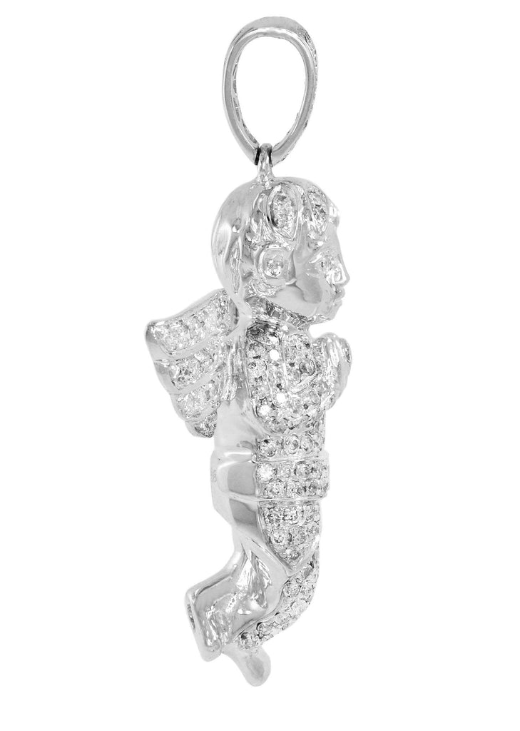 Diamond Angel Pendant | 16.13 Grams | 2.82 Carats MEN'S PENDANTS FROST NYC 