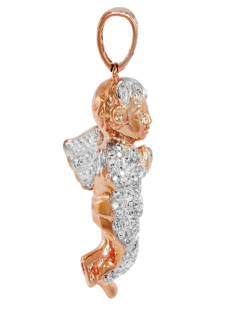 Diamond Angel Pendant | 16.86 Grams | 2.63 Carats MEN'S PENDANTS FROST NYC 