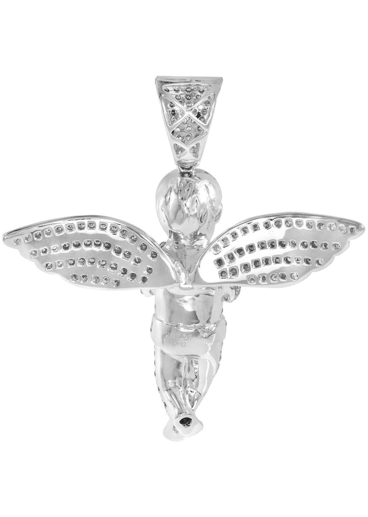 Diamond Angel Pendant | 26.69 Grams | 5.04 Carats MEN'S PENDANTS FROST NYC 