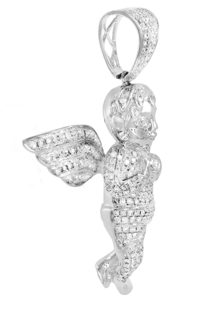 Diamond Angel Pendant | 26.69 Grams | 5.04 Carats MEN'S PENDANTS FROST NYC 