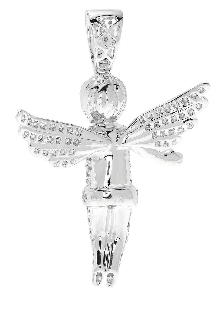 Diamond Angel Pendant | 8.68 Grams | 2.07 Carats MEN'S PENDANTS FROST NYC 