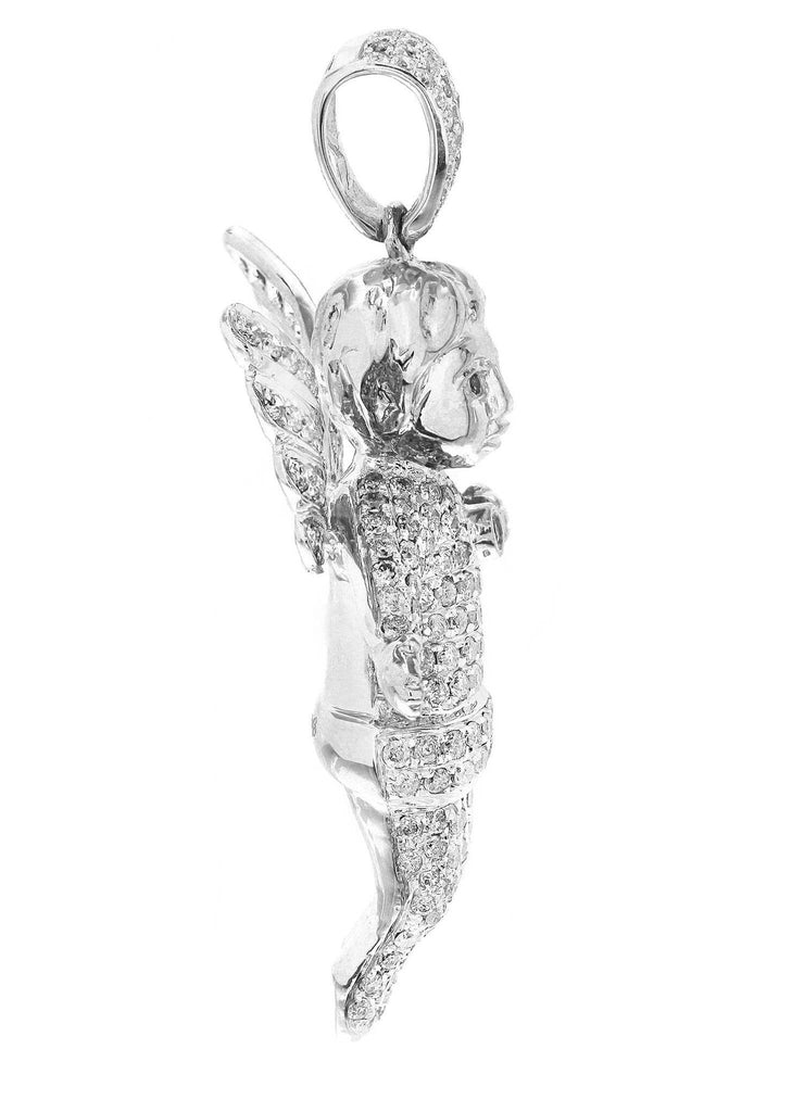 Diamond Angel Pendant | 8.68 Grams | 2.07 Carats MEN'S PENDANTS FROST NYC 