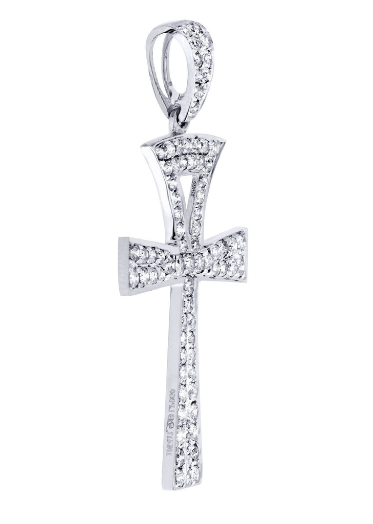 Diamond Ankh Pendant | 1.08 Carats | 2.52 Grams MEN'S PENDANTS FROST NYC 