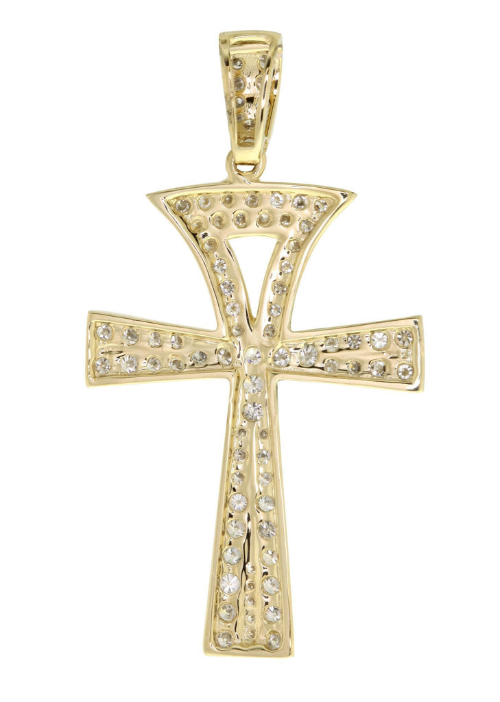 Diamond Ankh Pendant | 1.07 Carats | 2.36 Grams MEN'S PENDANTS FROST NYC 