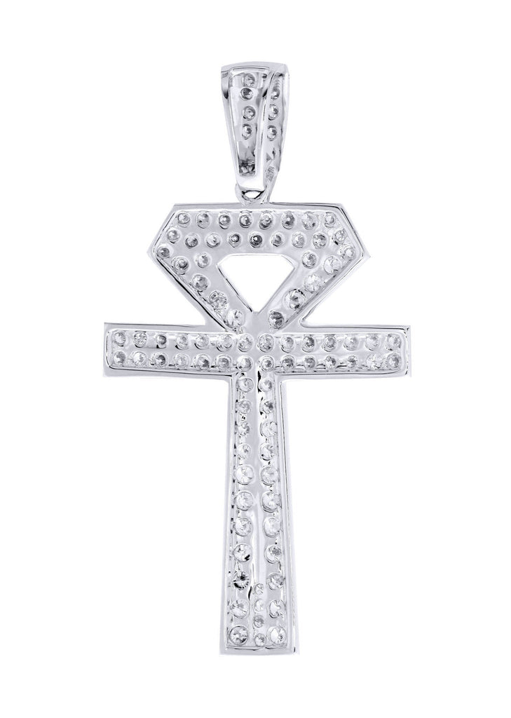 Diamond Ankh Pendant | 1.1 Carats | 2.52 Grams MEN'S PENDANTS FROST NYC 