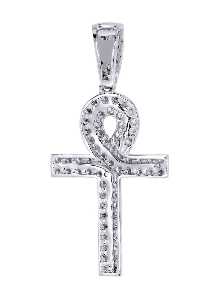 Diamond Ankh Pendant | 0.71 Carats | 2.18 Grams MEN'S PENDANTS FROST NYC 