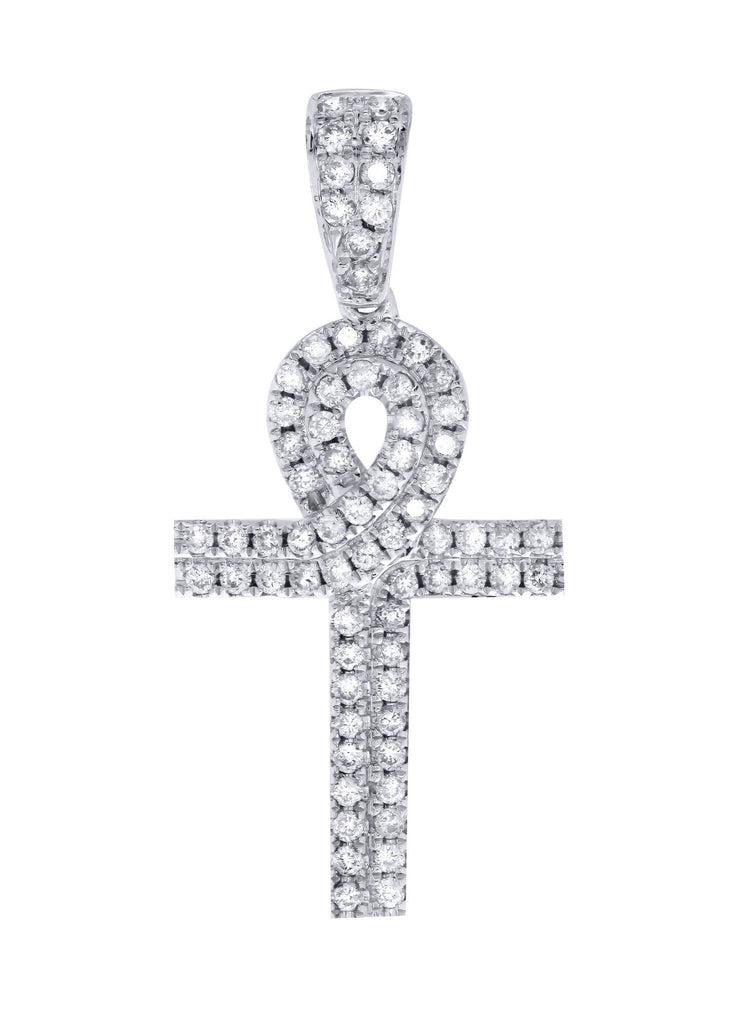 Diamond Ankh Pendant | 0.71 Carats | 2.18 Grams MEN'S PENDANTS FROST NYC 