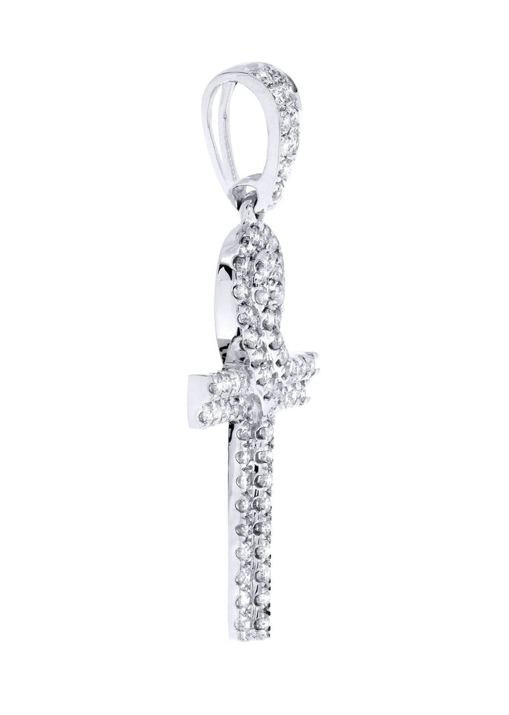 Diamond Ankh Pendant | 0.71 Carats | 2.18 Grams MEN'S PENDANTS FROST NYC 