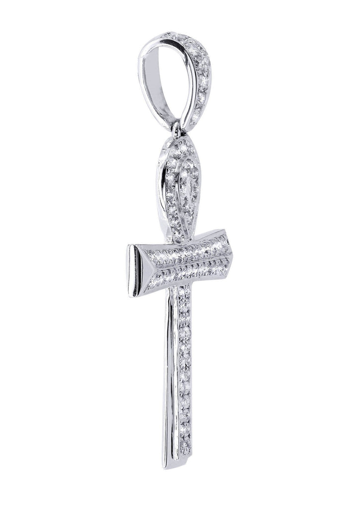 Diamond Ankh Pendant | 0.81 Carats | 3.33 Grams MEN'S PENDANTS FROST NYC 