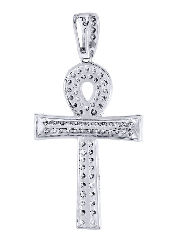 Diamond Ankh Pendant | 0.47 Carats | 3.44 Grams MEN'S PENDANTS FROST NYC 