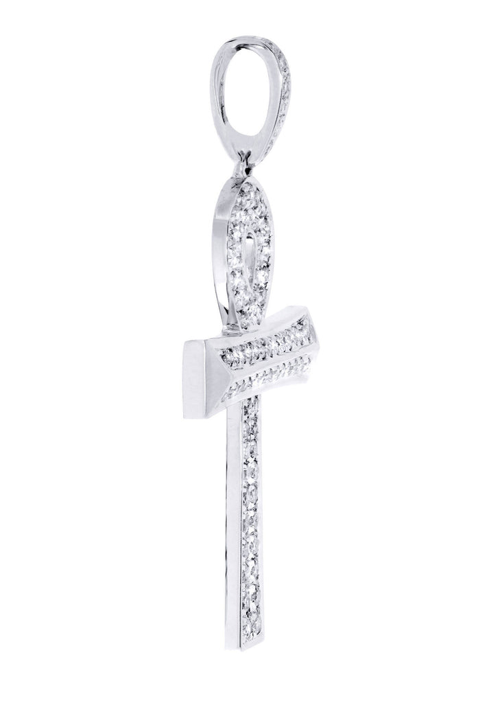 Diamond Ankh Pendant | 0.47 Carats | 3.44 Grams MEN'S PENDANTS FROST NYC 