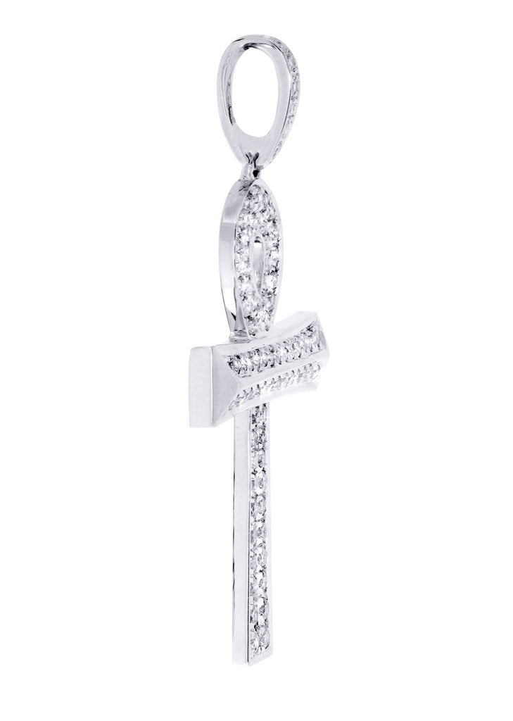 Diamond Ankh Pendant | 0.9 Carats | 3.44 Grams MEN'S PENDANTS FROST NYC 