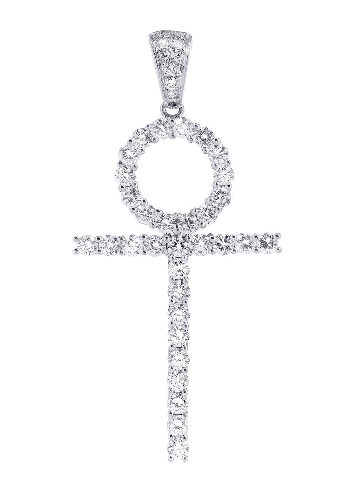 Diamond Ankh Pendant | 1.96 Carats | 4.52 Grams MEN'S PENDANTS FROST NYC 