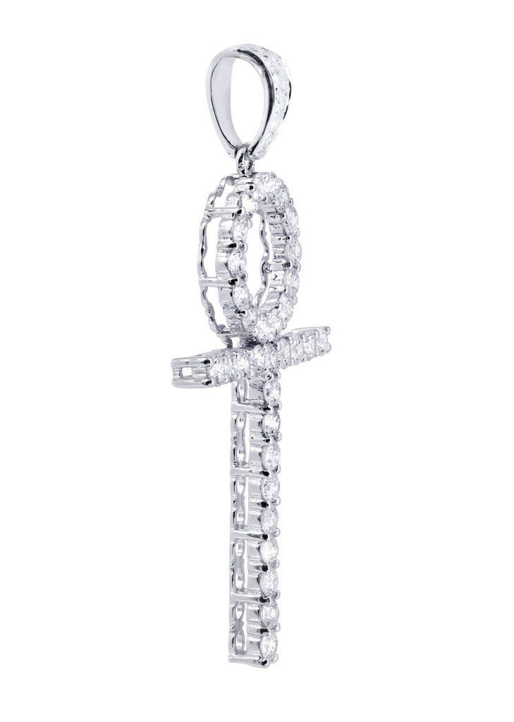 Diamond Ankh Pendant | 1.96 Carats | 4.52 Grams MEN'S PENDANTS FROST NYC 