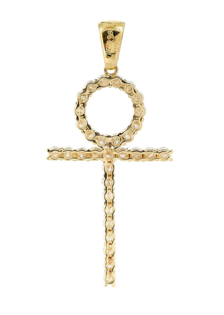 Diamond Ankh Pendant | 2.01 Carats | 4.68 Grams MEN'S PENDANTS FROST NYC 