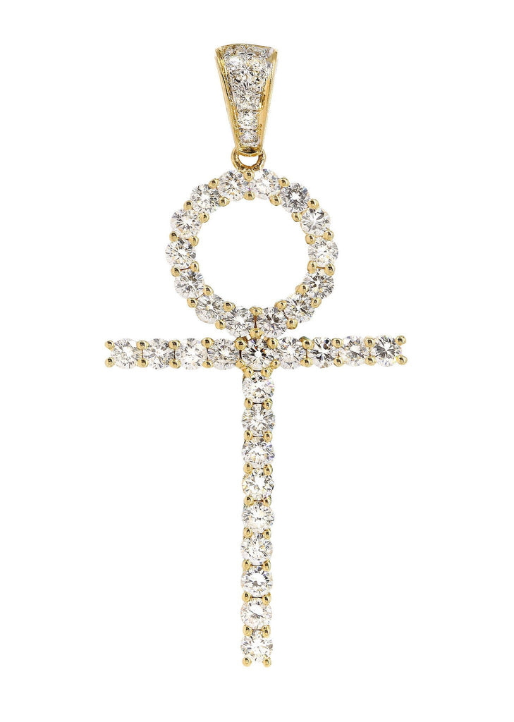 Diamond Ankh Pendant | 2.01 Carats | 4.68 Grams MEN'S PENDANTS FROST NYC 