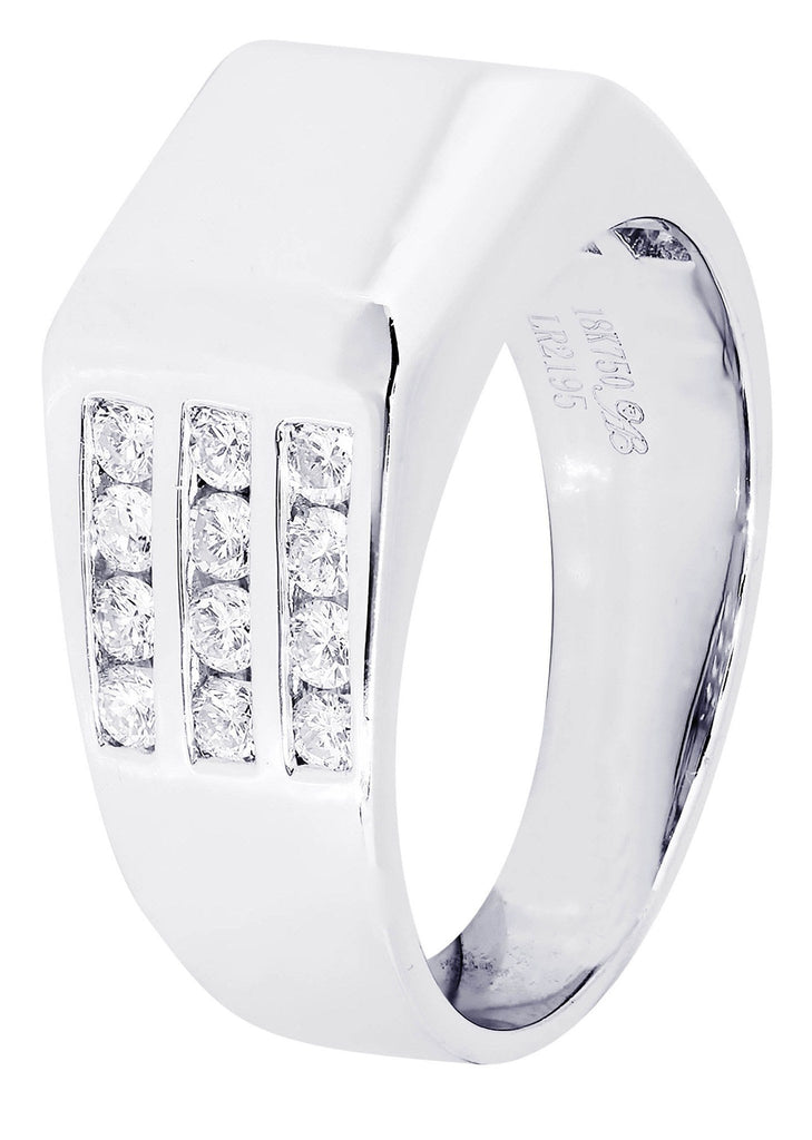 Mens Diamond Ring| 0.94 Carats| 9.91 Grams MEN'S RINGS FROST NYC 
