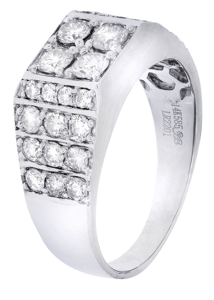 Mens Diamond Ring| 1.66 Carats| 7.43 Grams MEN'S RINGS FROST NYC 