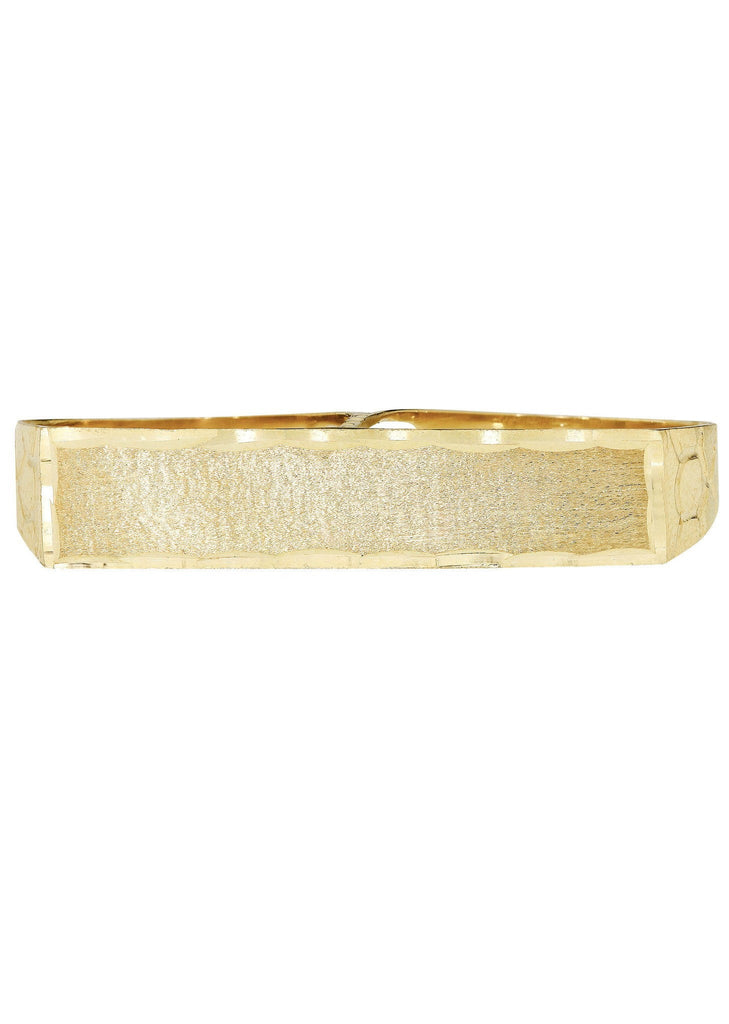 Two Finger 10K Yellow Gold Mens Ring. | 7.4 Grams MEN'S RINGS FROST NYC 