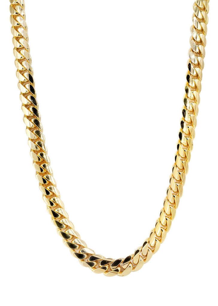 Heavy Solid Gold Miami Cuban Link Chain Customizable (10MM-20MM) MEN'S CHAINS FROST NYC 