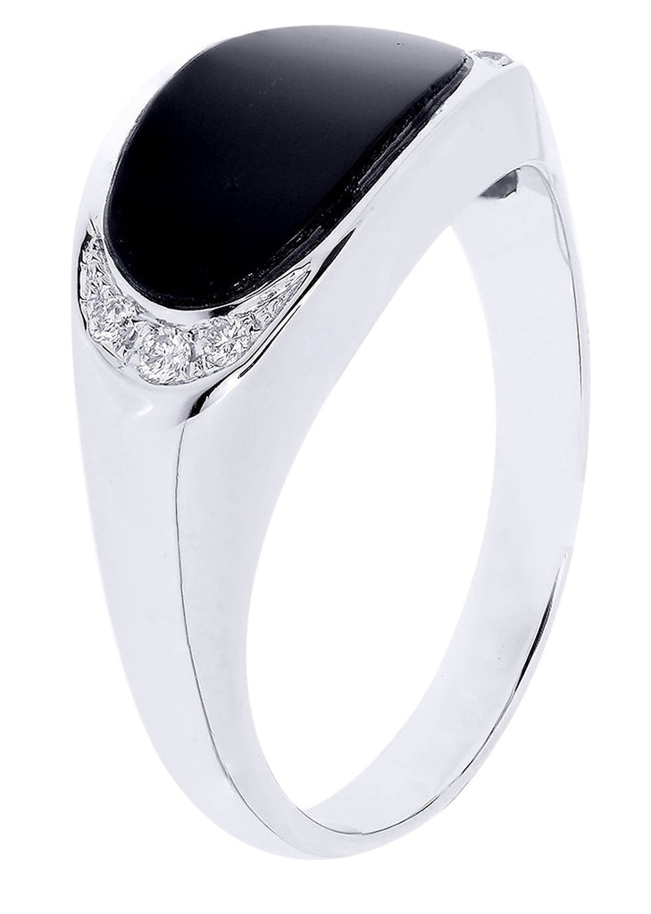 Mens Diamond Ring| 0.09 Carats| 5.93 Grams MEN'S RINGS FROST NYC 