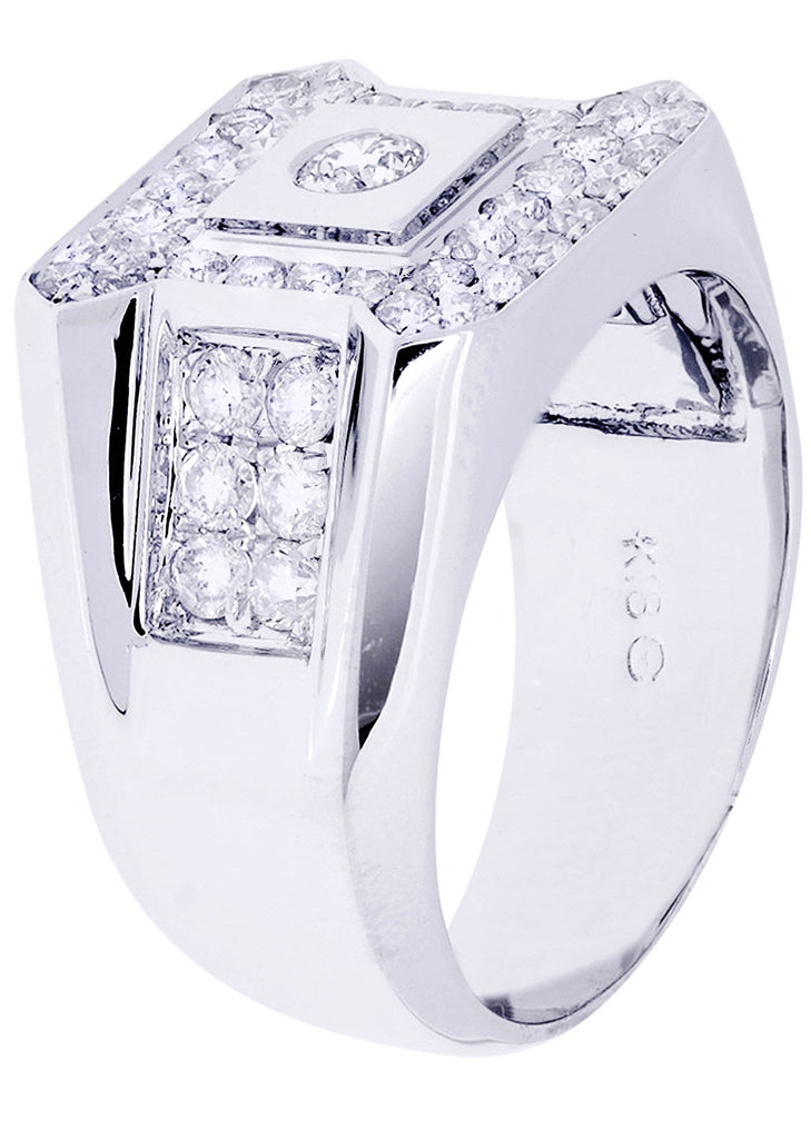 Mens Diamond Ring| 1.39 Carats| 10.9 Grams MEN'S RINGS FROST NYC 