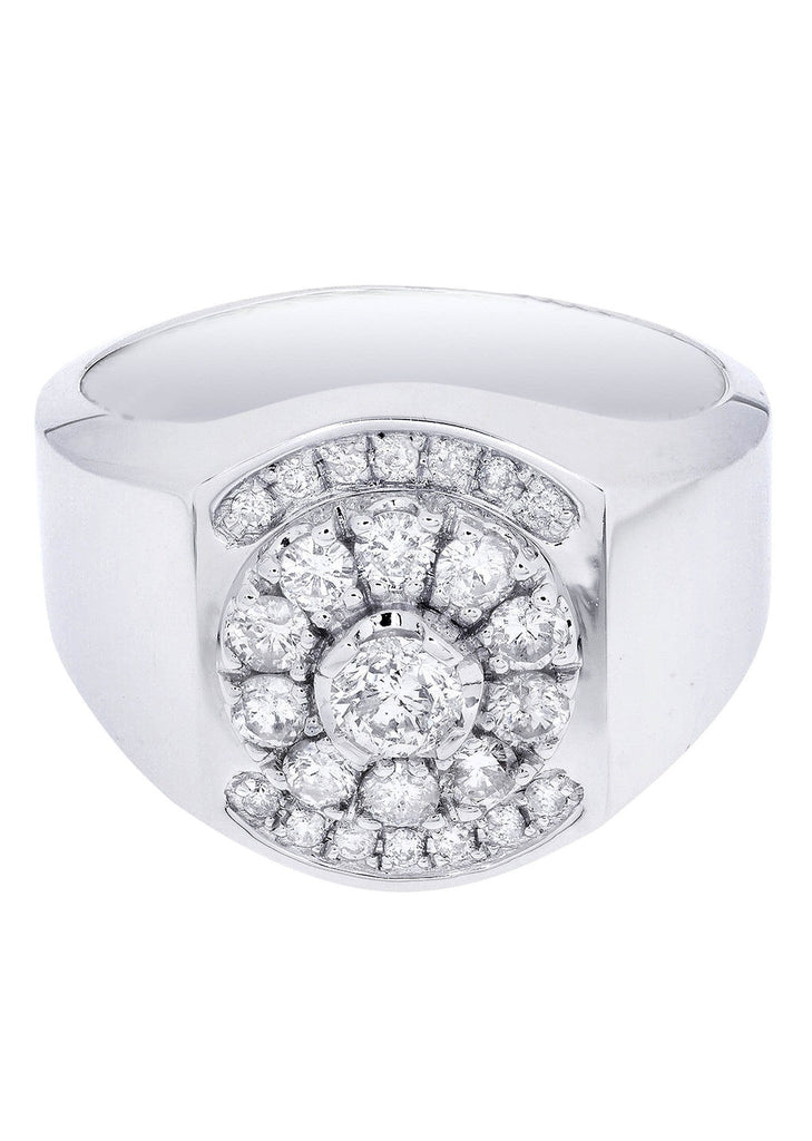 Mens Diamond Ring| 0.9 Carats| 9.05 Grams MEN'S RINGS FROST NYC 